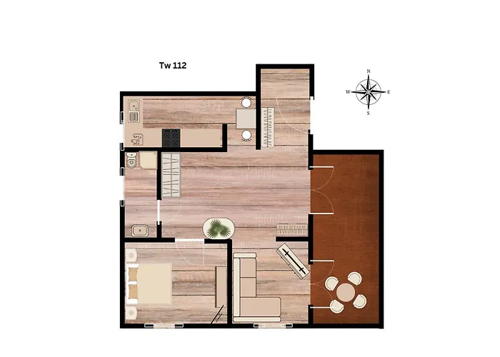 Hotel Rosenhof Tw 112 *